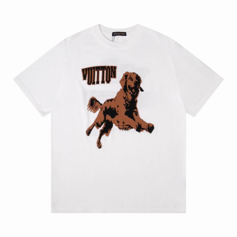 Wholesale High-quality Cheap LV Men's Short Sleeve Replica Designer T Shirts for sale