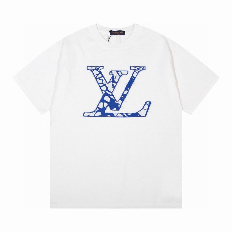 Wholesale High-quality Cheap LV Men's Short Sleeve Replica Designer T Shirts for sale
