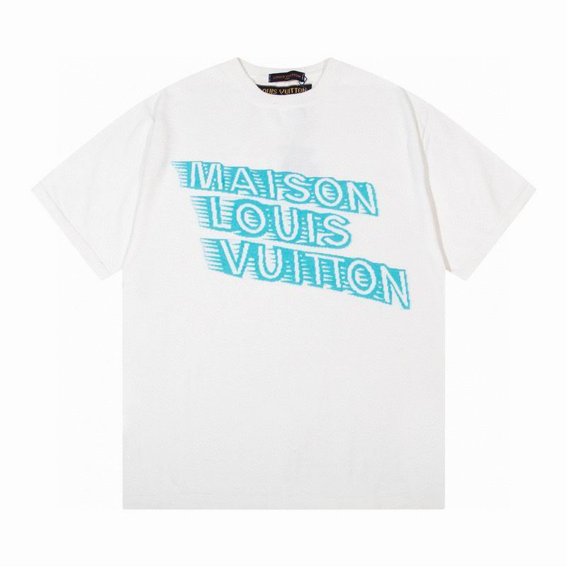 Wholesale High-quality Cheap LV Men's Short Sleeve Replica Designer T Shirts for sale