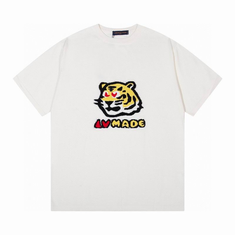 Wholesale High-quality Cheap LV Men's Short Sleeve Replica Designer T Shirts for sale