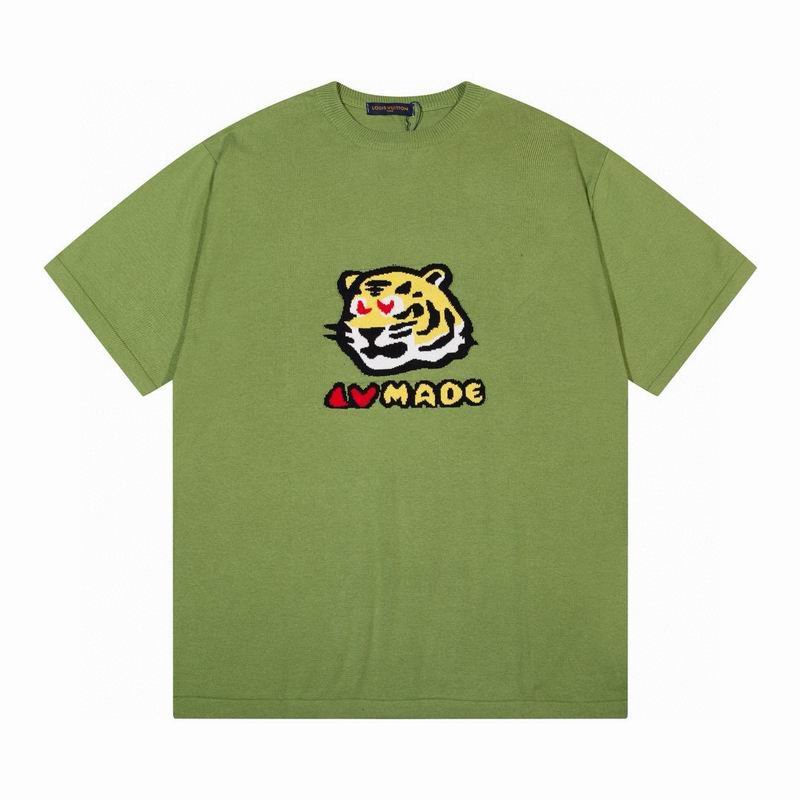 Wholesale High-quality Cheap LV Men's Short Sleeve Replica Designer T Shirts for sale