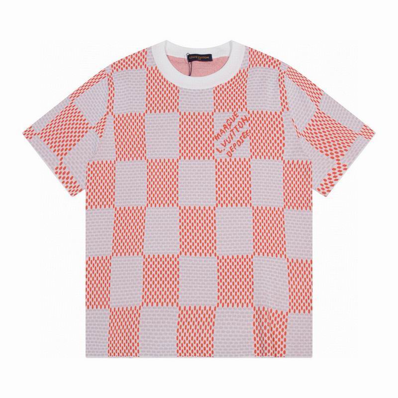 Wholesale High-quality Cheap LV Men's Short Sleeve Replica Designer T Shirts for sale