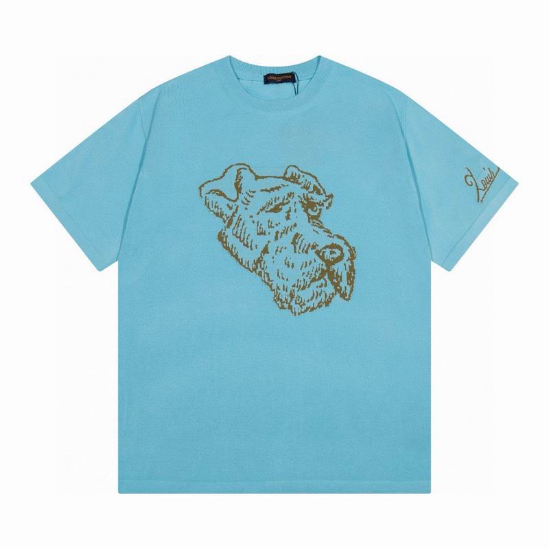 Wholesale High-quality Cheap LV Men's Short Sleeve Replica Designer T Shirts for sale