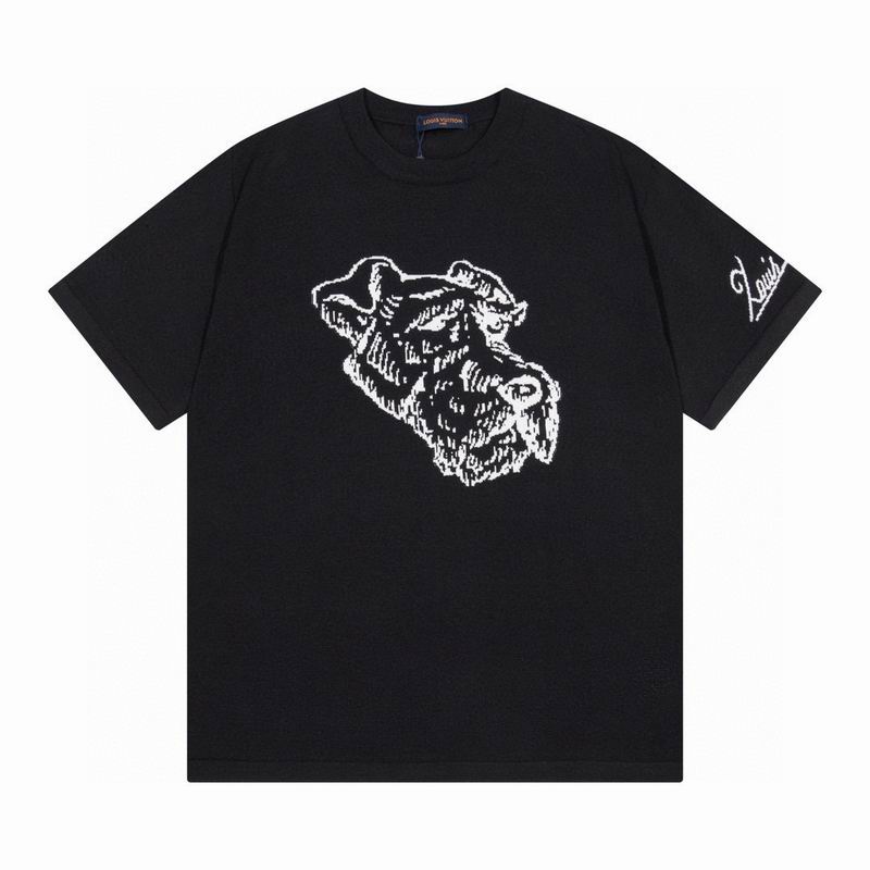 Wholesale High-quality Cheap LV Men's Short Sleeve Replica Designer T Shirts for sale