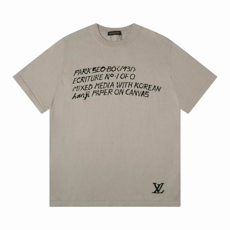 Wholesale High-quality Cheap LV Men's Short Sleeve Replica Designer T Shirts for sale