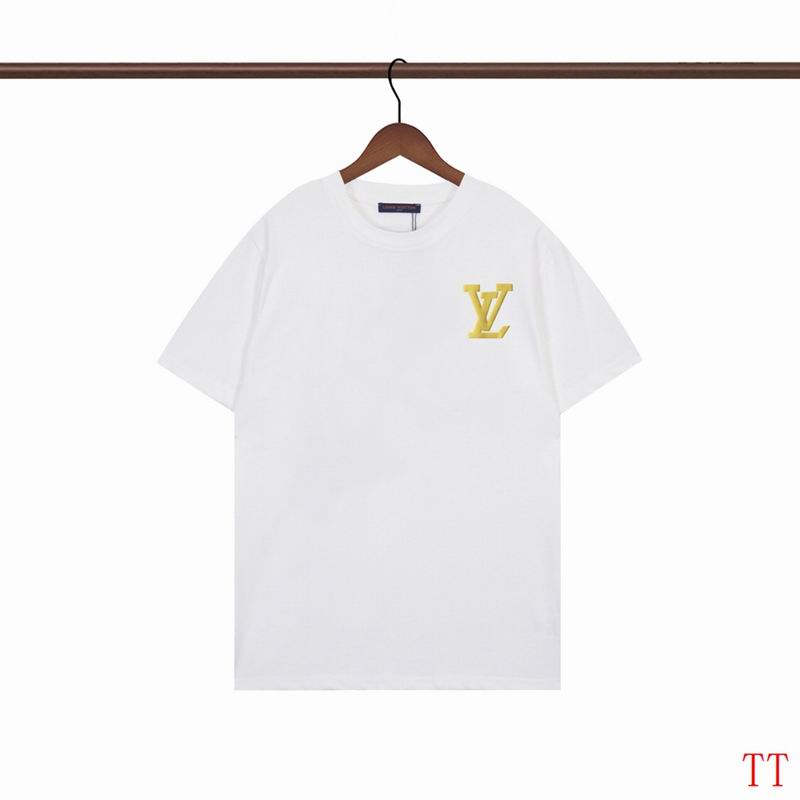Wholesale High-quality Cheap LV Men's Short Sleeve Replica Designer T Shirts for sale