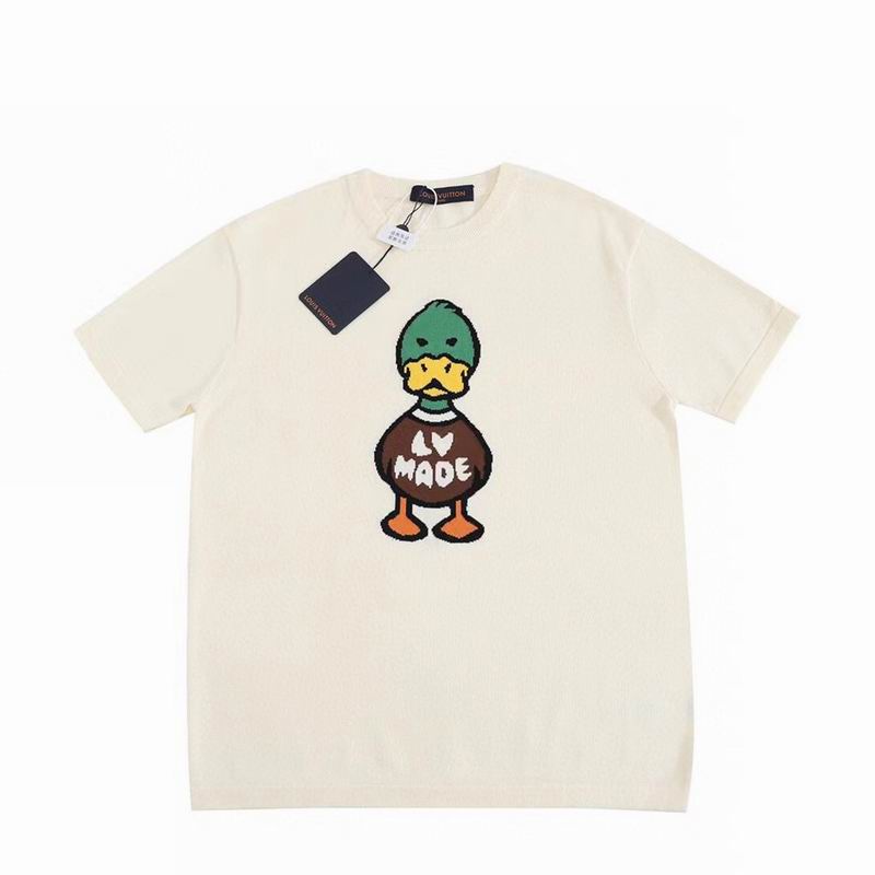 Wholesale High-quality Cheap LV Short Sleeve Replica Designer T Shirts for sale