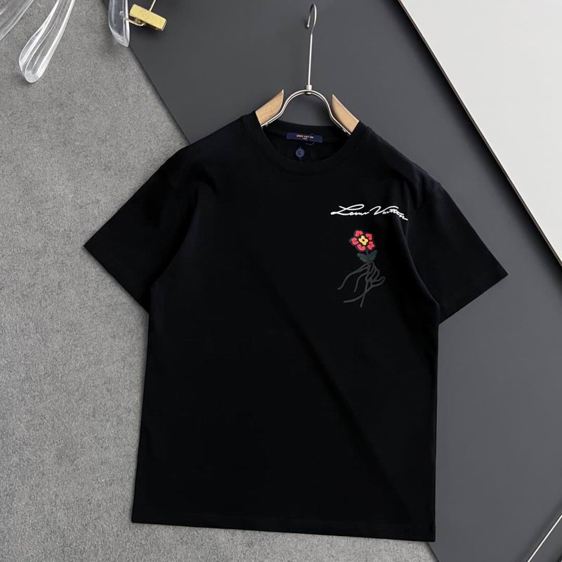 Wholesale High-quality Cheap LV Short Sleeve Replica Designer T Shirts for sale