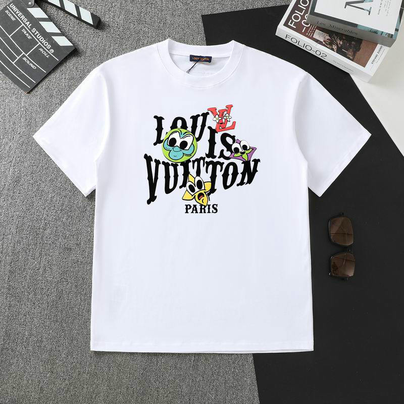 Wholesale Cheap High Quality women L.ouis Vuitton Replica Designer T shirts for Sale
