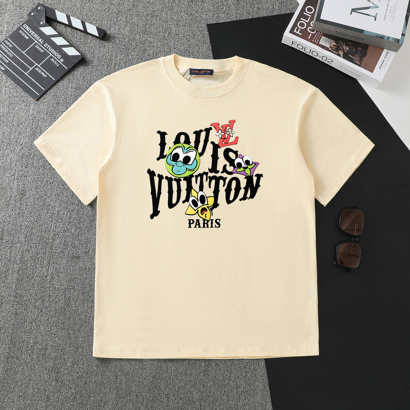 Wholesale Cheap High Quality women L.ouis Vuitton Replica Designer T shirts for Sale