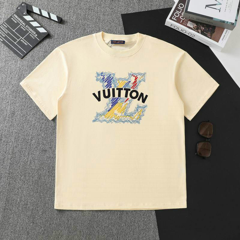 Wholesale Cheap High Quality women L.ouis Vuitton Replica Designer T shirts for Sale