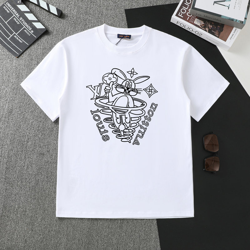 Wholesale Cheap High Quality women L.ouis Vuitton Replica Designer T shirts for Sale