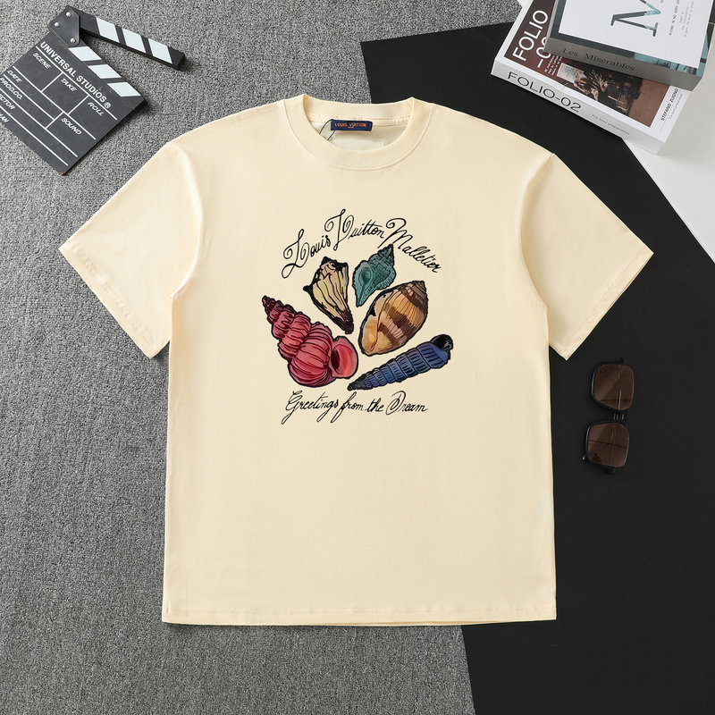 Wholesale Cheap High Quality women L.ouis Vuitton Replica Designer T shirts for Sale