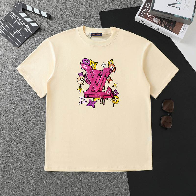 Wholesale Cheap High Quality women L.ouis Vuitton Replica Designer T shirts for Sale