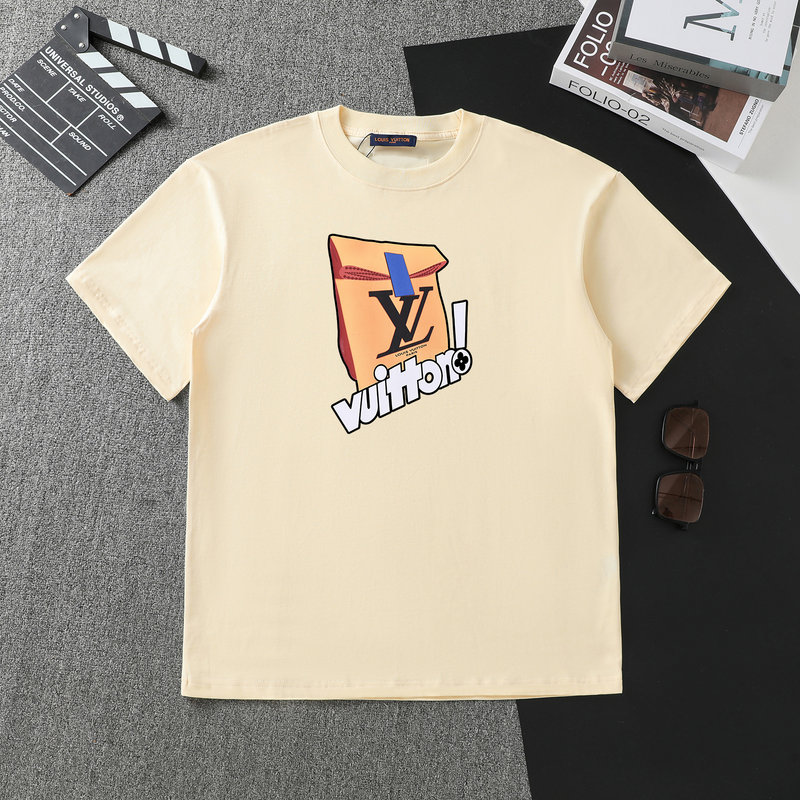 Wholesale Cheap High Quality women L.ouis Vuitton Replica Designer T shirts for Sale