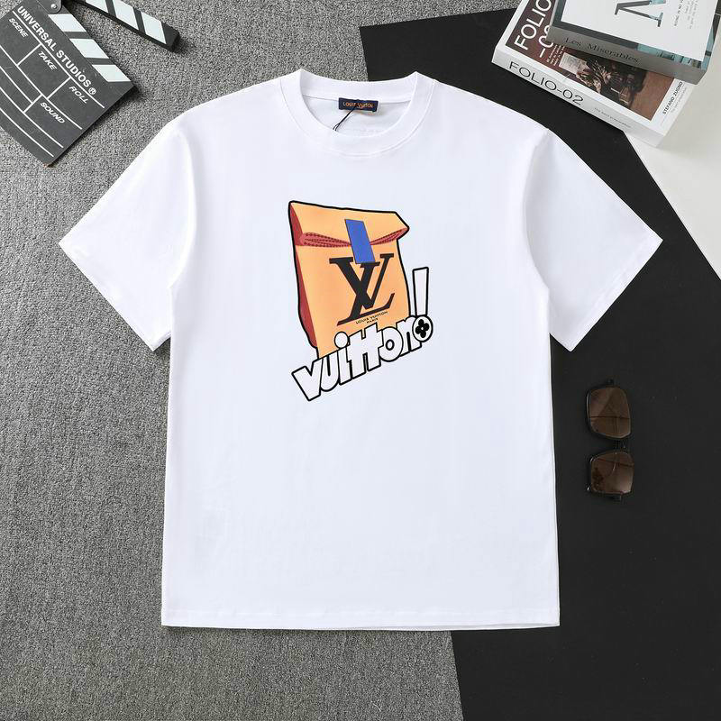 Wholesale Cheap High Quality women L.ouis Vuitton Replica Designer T shirts for Sale