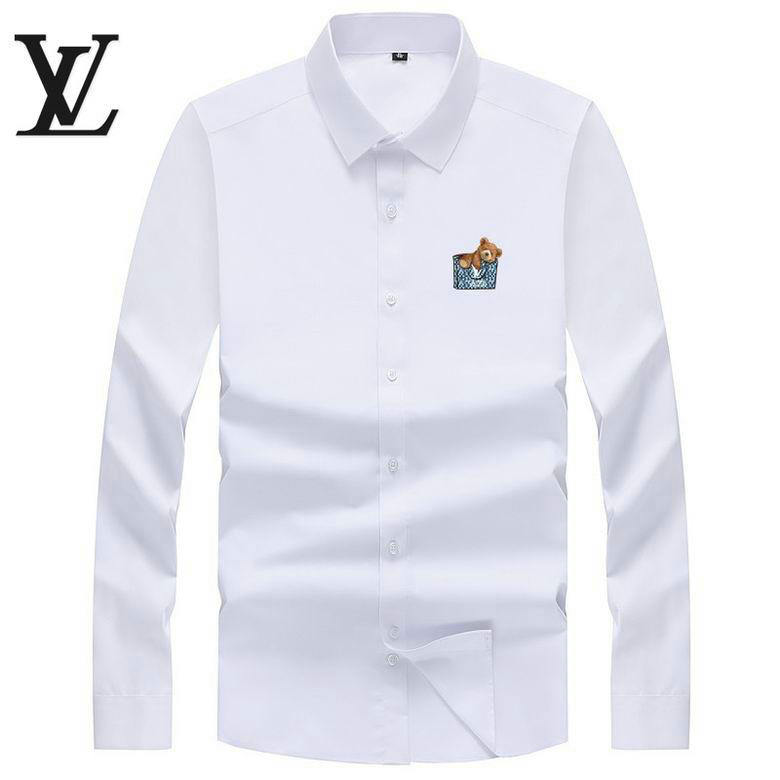 Wholesale Cheap Louis Vuitton Long Sleeve Shirts for Sale