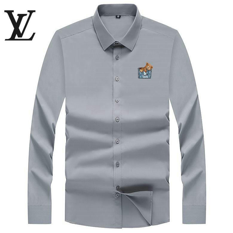 Wholesale Cheap Louis Vuitton Long Sleeve Shirts for Sale