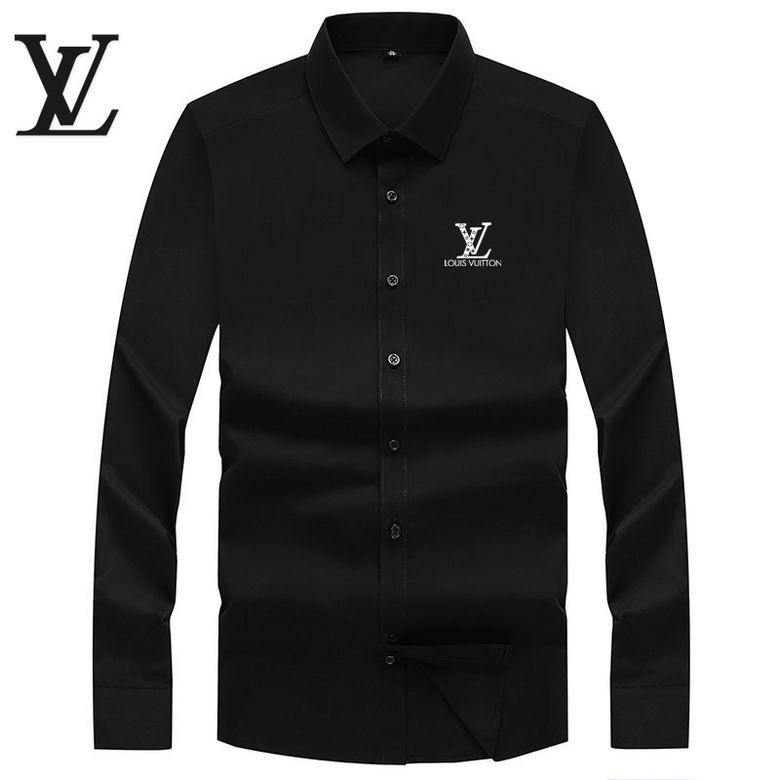 Wholesale Cheap Louis Vuitton Long Sleeve Shirts for Sale