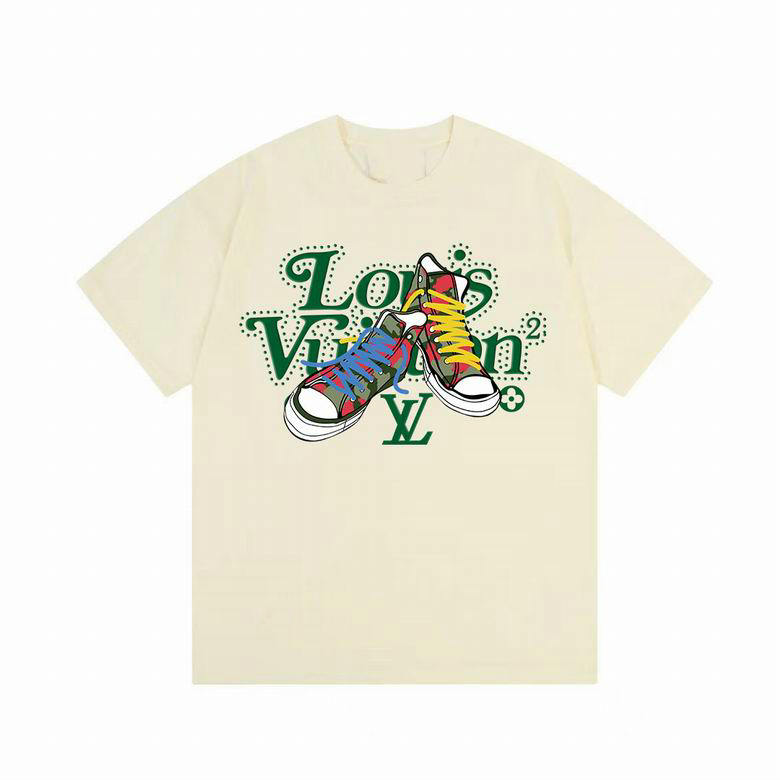 Wholesale Cheap Louis Vuitton Short Sleeve Replica T Shirts for Sale