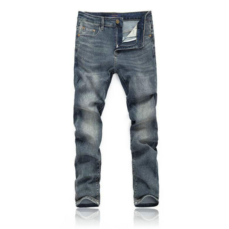 Wholesale Cheap Lv Designer Long Jeans for Sale