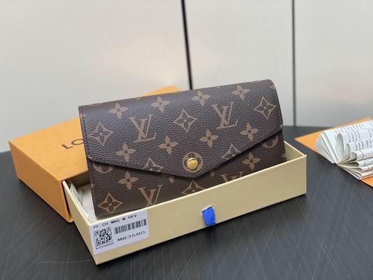 Wholesale Cheap AAA Louis Vuitton Sarah Monogram Canvas M83580 Wallets Card Holder for Sale