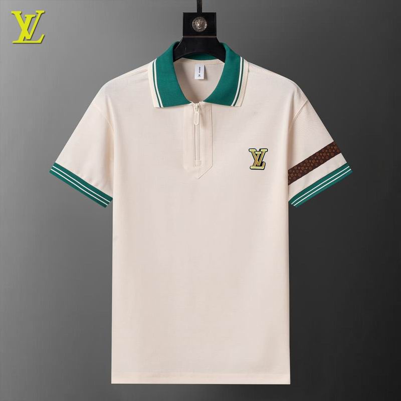 Wholesale High-quality Cheap LV Short Sleeve Lapel Replica Designer T Shirts for sale