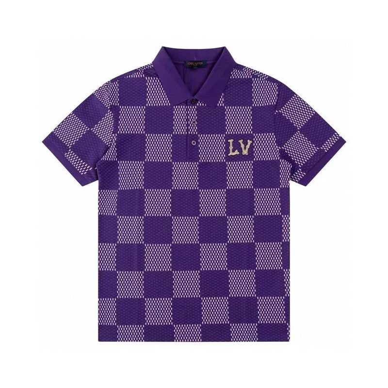 Wholesale High-quality Cheap LV Short Sleeve Lapel Replica Designer T Shirts for sale