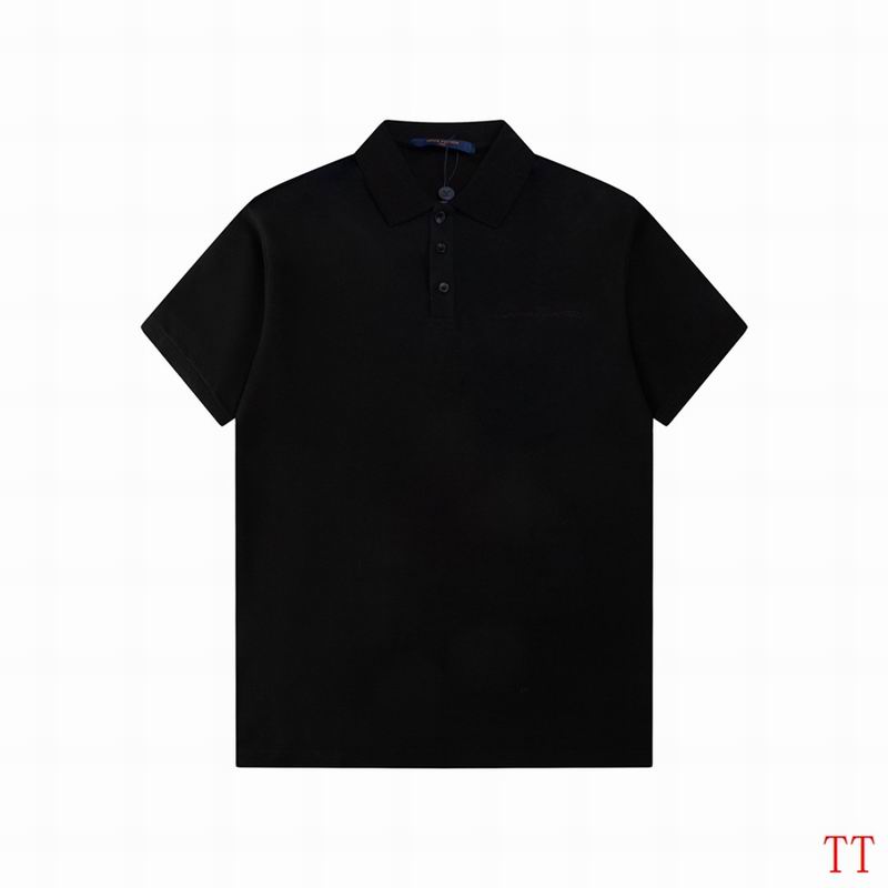 Wholesale High-quality Cheap LV Short Sleeve Lapel Replica Designer T Shirts for sale