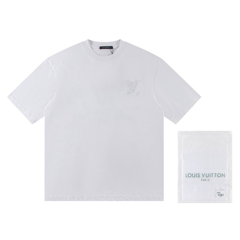 Wholesale High-quality Lv Women's Short Sleeve Crew Neck Replica Designer T-Shirts for sale