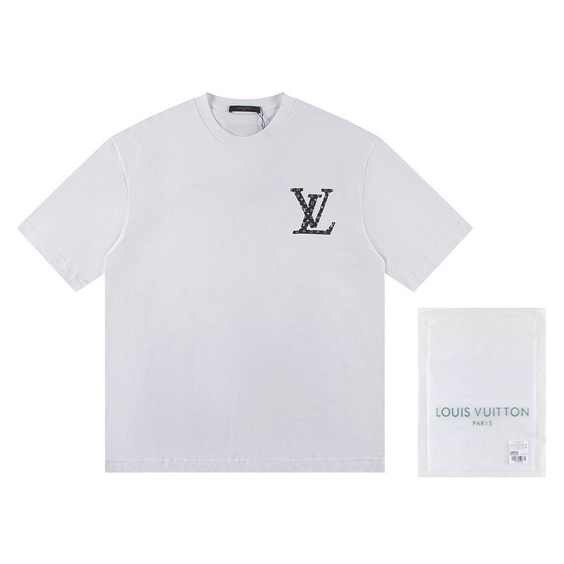 Wholesale High-quality Lv Women's Short Sleeve Crew Neck Replica Designer T-Shirts for sale