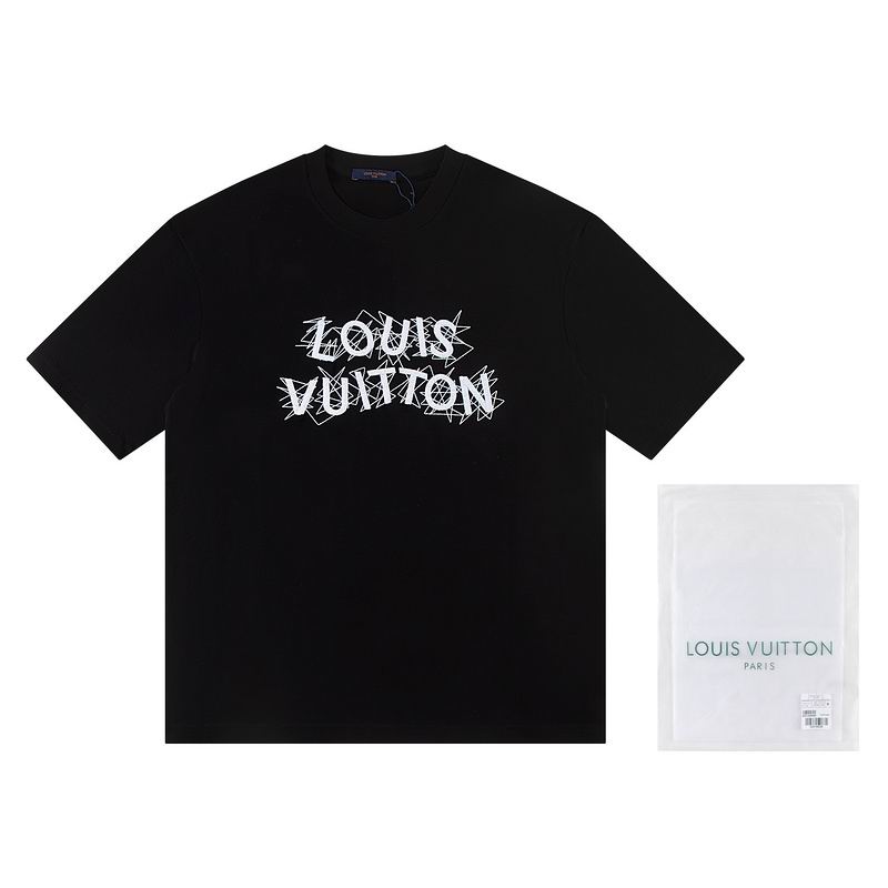 Wholesale High-quality Lv Women's Short Sleeve Crew Neck Replica Designer T-Shirts for sale