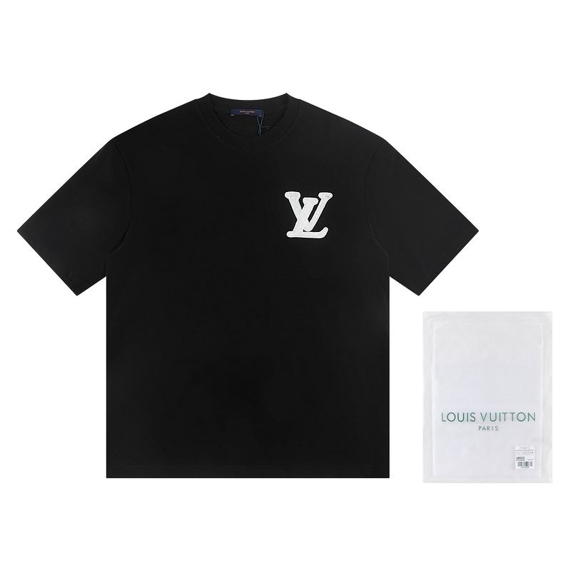 Wholesale High-quality Lv Women's Short Sleeve Crew Neck Replica Designer T-Shirts for sale