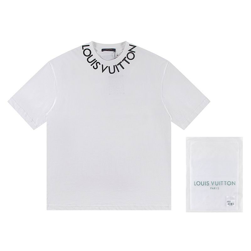 Wholesale High-quality Lv Women's Short Sleeve Crew Neck Replica Designer T-Shirts for sale