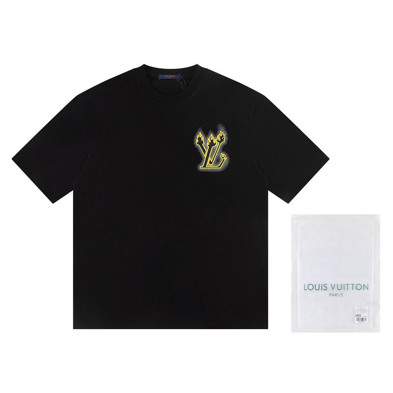 Wholesale High-quality Lv Women's Short Sleeve Crew Neck Replica Designer T-Shirts for sale
