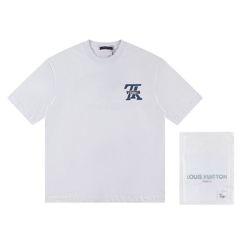 Wholesale High-quality Lv Women's Short Sleeve Crew Neck Replica Designer T-Shirts for sale