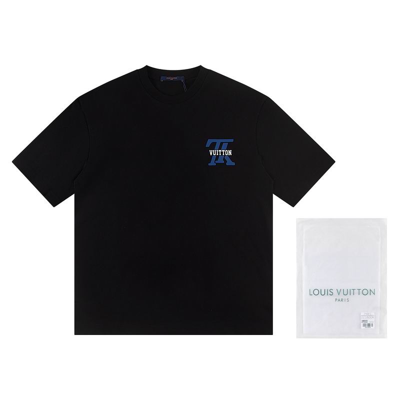 Wholesale High-quality Lv Women's Short Sleeve Crew Neck Replica Designer T-Shirts for sale