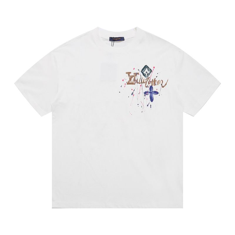 Wholesale High-quality Cheap LV Short Sleeve Crew Neck T-Shirts for sale