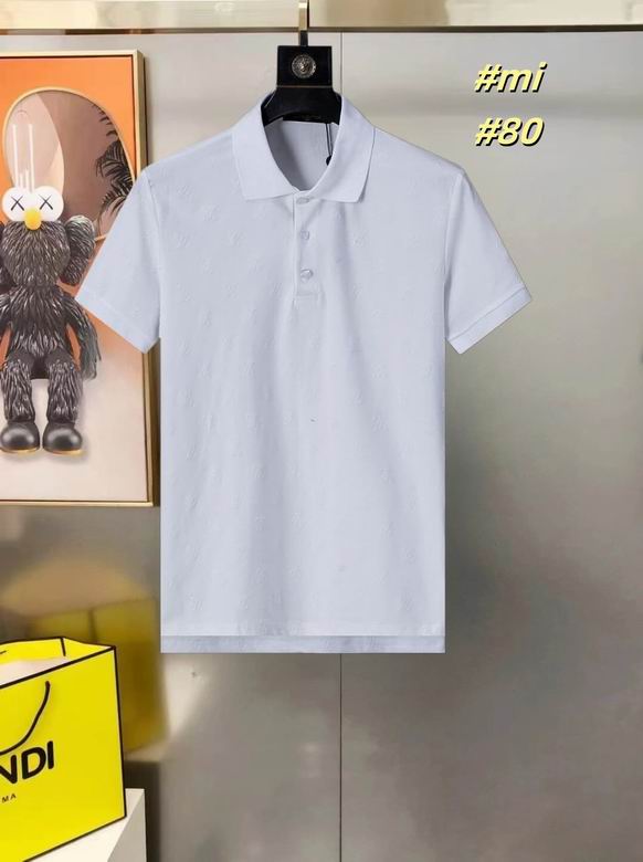 Wholesale High-quality LV Short Sleeve Lapel men's T-Shirts for sale