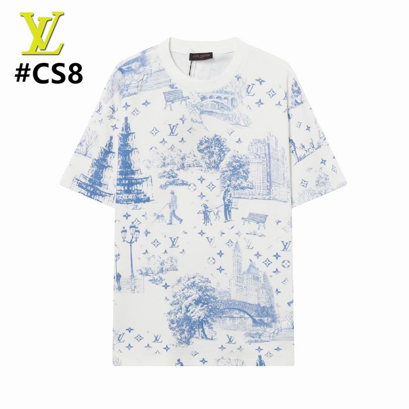 Wholesale High-quality Louis Vuitton Short Sleeve Replica T Shirts for sale
