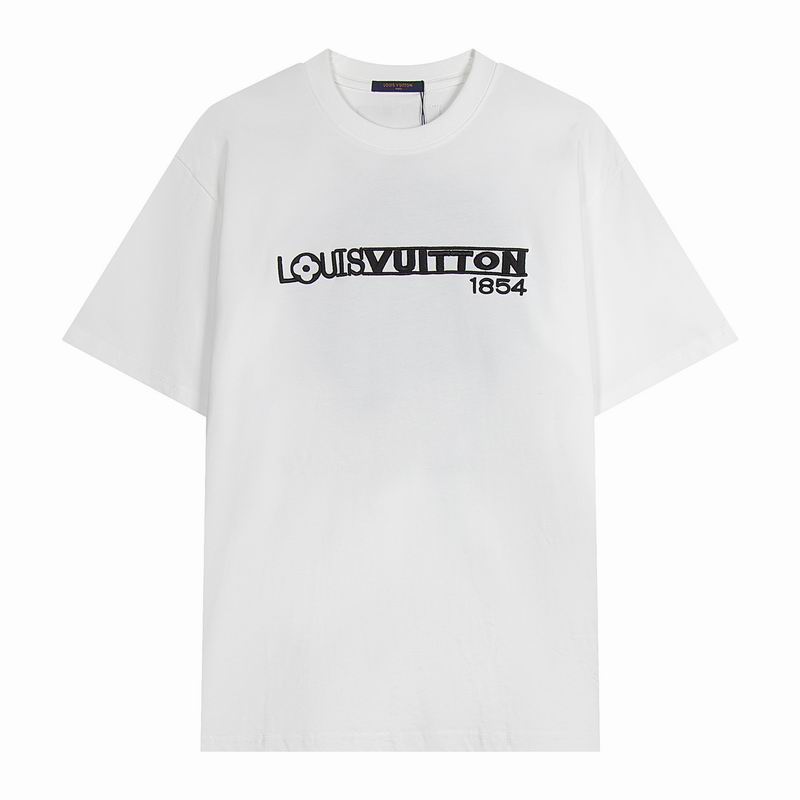 Wholesale High-quality Fashion Louis Vuitton Short Sleeve Replica T Shirts for sale