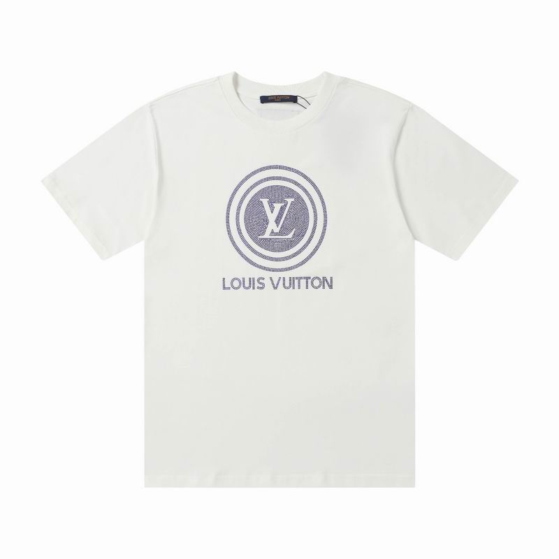 Wholesale High-quality Fashion Louis Vuitton Short Sleeve Replica T Shirts for sale