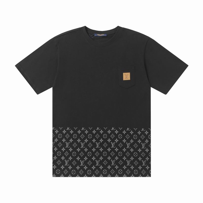Wholesale High-quality Fashion Louis Vuitton Short Sleeve Replica T Shirts for sale