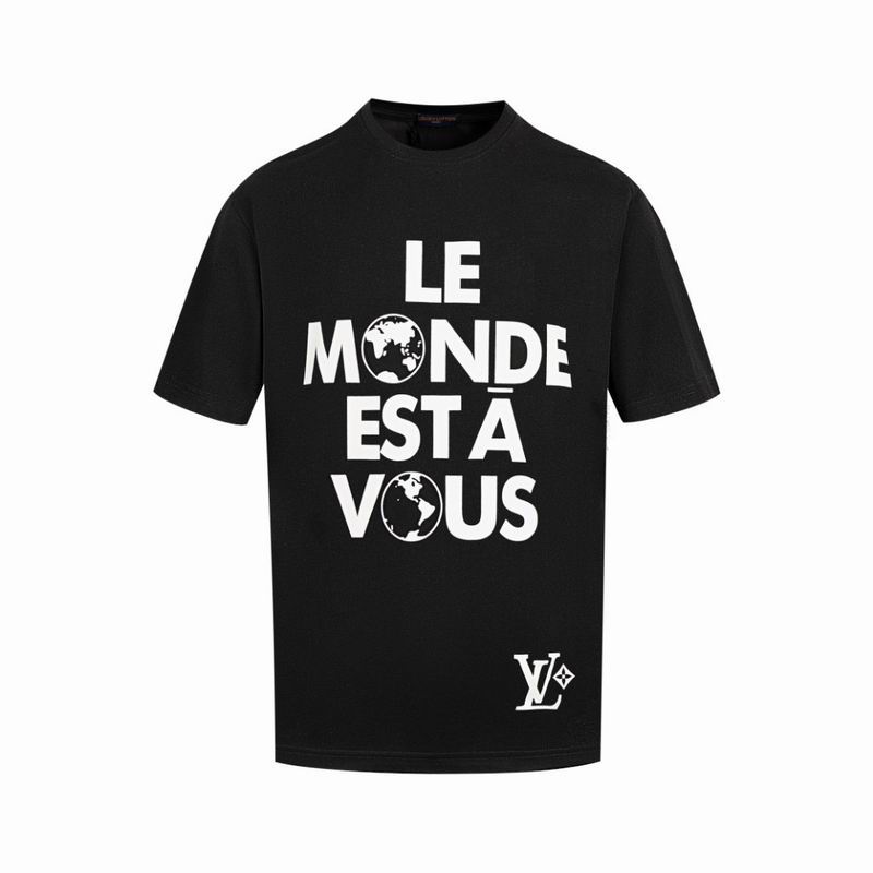 Wholesale High-quality Fashion Louis Vuitton Short Sleeve Replica T Shirts for sale