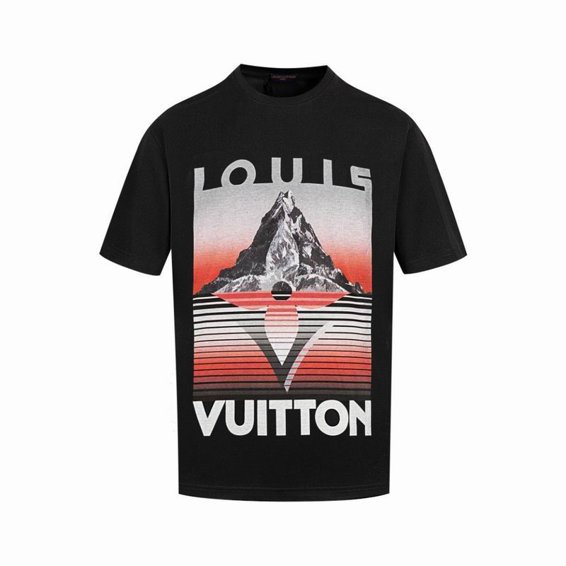 Wholesale High-quality Fashion Louis Vuitton Short Sleeve Replica T Shirts for sale