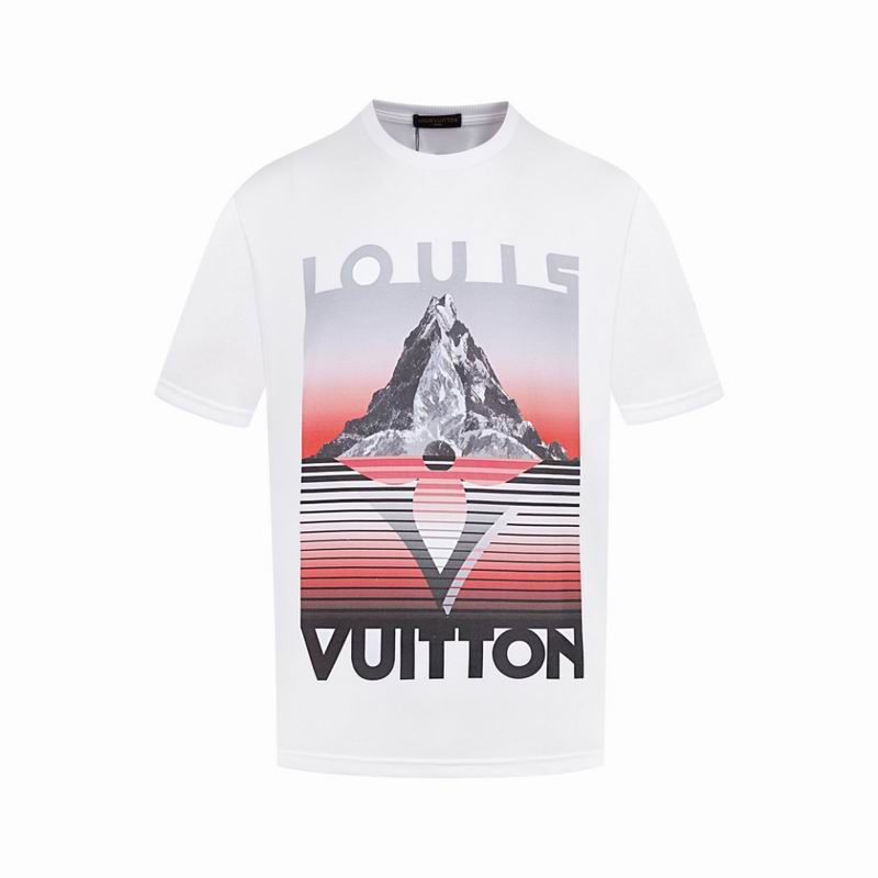 Wholesale High-quality Fashion Louis Vuitton Short Sleeve Replica T Shirts for sale