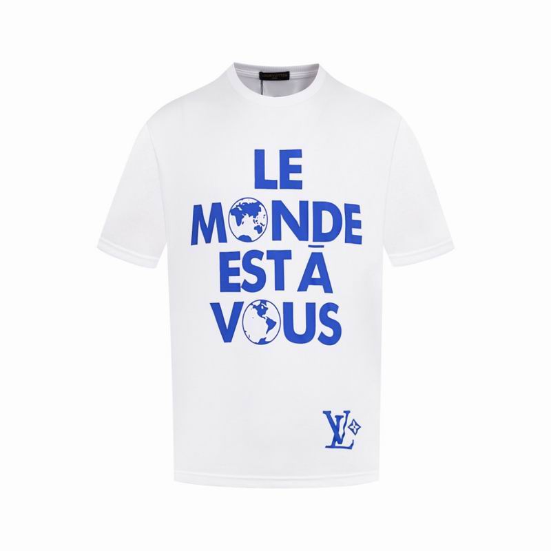 Wholesale High-quality Fashion Louis Vuitton Short Sleeve Replica T Shirts for sale