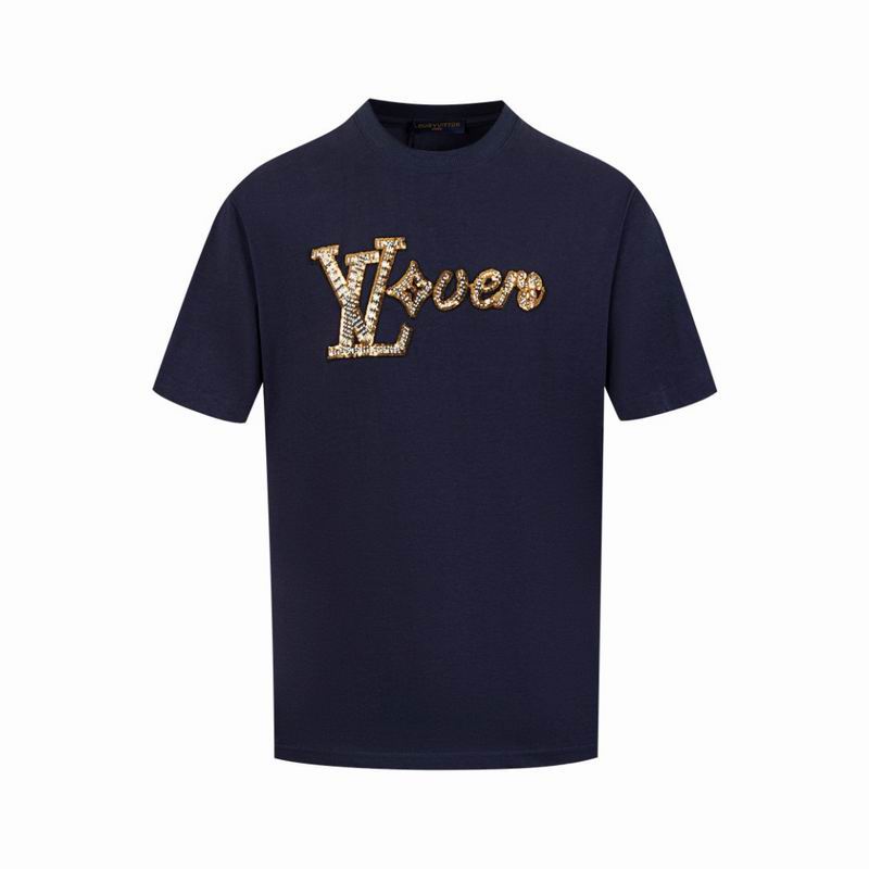 Wholesale High-quality Fashion Louis Vuitton Short Sleeve Replica T Shirts for sale