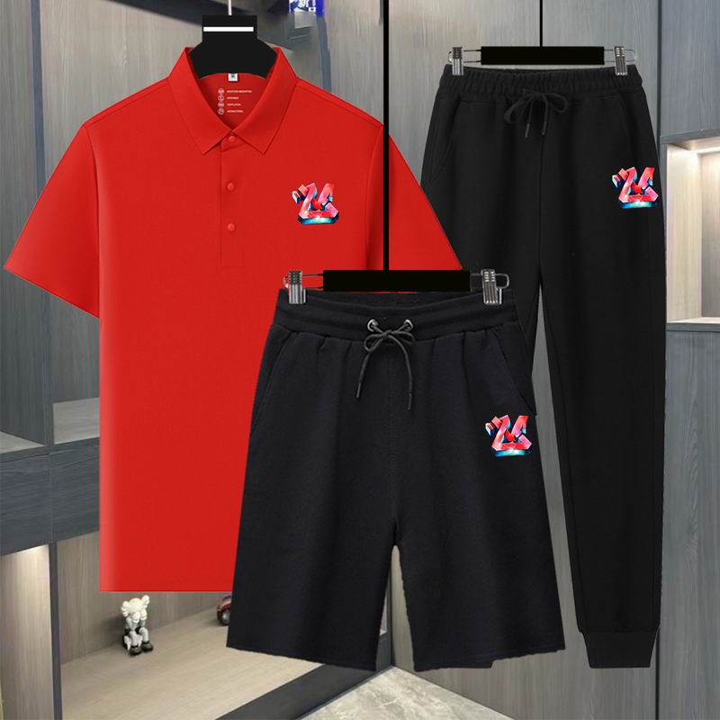 Wholesale High-quality LV Short Sleeve Replica Designer Tracksuits for sale