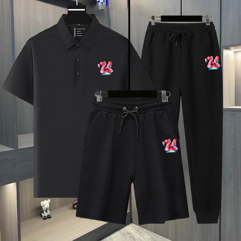 Wholesale High-quality LV Short Sleeve Replica Designer Tracksuits for sale